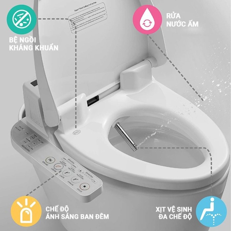 Cấu tạo vòi xịt vệ sinh và lưu ý khi lắp đặt, sử dụng
